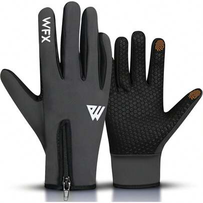WESTWOOD FOX Guantes de invierno para pantalla táctil, antideslizantes, cálidos, resistentes al viento, térmicos, para hombres y mujeres, conducir