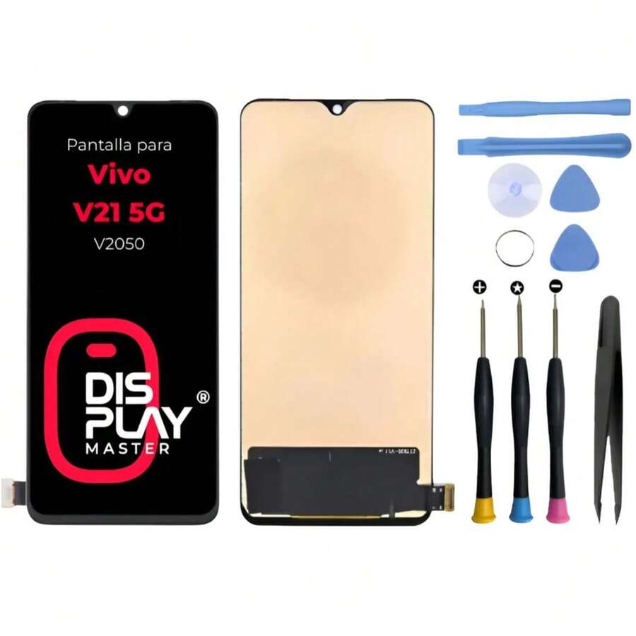Pantalla Lcd Display Para Vivo V21 5g V2050 Premium Incell - Negro - Ver 1