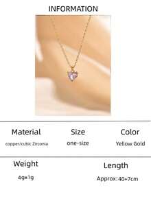 1 chiếc vòng cổ đá quý theo tháng sinh, mặt đá vuông, quà tặng sinh nhật cá nhân hóa, quà tặng Ngày của Mẹ. - Vàng - Xem 15