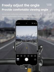 WEST BIKING Bicycle Phone Holder Foldable Easy To Remove Adjustable Width 360° Free Rotation Compatible With Multiple Models MTB Road Bike Phone Holder - Multicolor - View 8