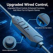 Acer Auriculares con cable para juegos OHW200 con USB 7.1, sonido envolvente virtual, posicionamiento preciso Delta Force, micrófono desmontable para grabación de audio de alta definición, aptos para uso en computadoras y oficinas, excelente relación calidad-precio. - Negro - Ver 2