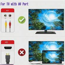 Two-Player Retro Game Console, Plug And Play, Compatible With 620+, Supports USB Power Supply, Easy To Install, Handheld AV Output, Suitable For Family Entertainment, Perfect Birthday Gift,Thanksgiving Gifts,New Year Gift - Grey - View 8