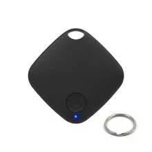 Localizador GPS Anti-Pérdida, Diseño Compacto, Accesorios para Mascotas, Colgante Portátil Antirrobo, Artefacto Anti-Pérdida, Posicionamiento de Artículos, Ubicación en Tiempo Real, Seguimiento Preciso, Ultra-Larga Distancia, Batería de Larga Duración - Negro - Ver 9