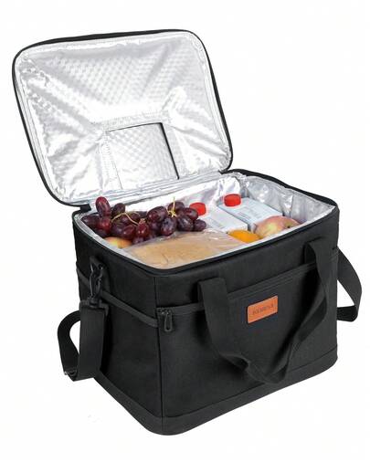 30L Lunch Bag, Large Insulated Cool Bag & Cooler Bag For Men, Leakproof Thermal Mens Lunch Bag Keeps Food Hot