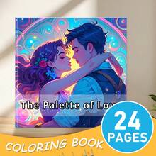 GDTME 爱心调色板：浪漫情侣、花卉配饰、旋转宇宙背景和亲密拥抱图案，营造梦幻般的爱情场景。适用于复活节、母亲节、父亲节、返校季、生日派对、婚礼季，是完美的礼物之选。可用于艺术和手工艺品装饰、卧室装饰、温馨空间、涂色等。 - 211 - 查看 2