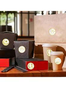 500pcs/Roll Eid Mubarak Stickers, Eid Gift Wrapping Stickers - Multicolor - View 7