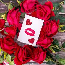 Valentine's Day Heart Sealing Stickers, Gift Packaging Box Labels, Valentine's Day Party Cake Decorative Stickers, Heart Envelope Sealing Stickers, Suitable For Valentine's Day, Parties, Mother's Day - Multicolor - View 4