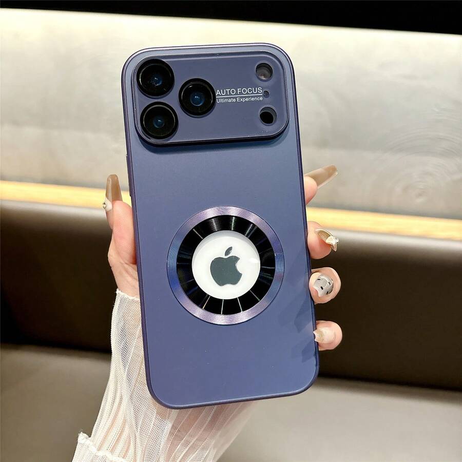 Compatible With IPhone 17/16/15/14/13/12 Pro Max Plus, This Smartphone Case Offers Drop Protection, Shock Absorption, And Anti-Yellowing With A PC Hard Back And Soft Frame, Featuring A Stylish Electroplated Texture. - Purple - View 1