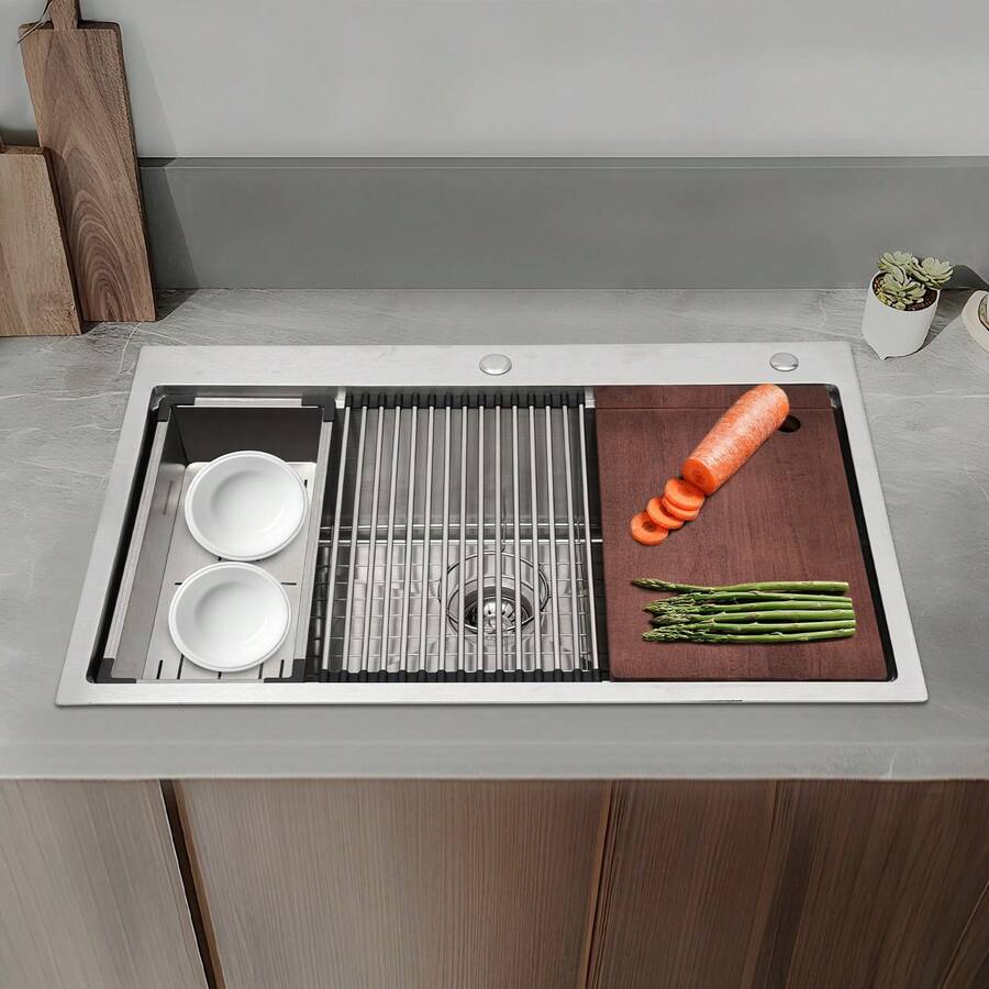 SHIOUCY Lavelli da cucina - Argento - Visualizzare 1