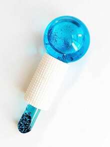 1个/2个装魔杖冰球，冷热舒缓冰球，适用于眼部和面部按摩，无需充电，温和放松，是情人节、母亲节、祖父母节、万圣节、圣诞节的完美礼物，男女皆宜 - 面部和眼部冰滚轮 - 魔杖爱心花瓣冰球 - 抗衰老面部冰球 - 抗皱面部冰球 - 面部按摩器 - 彩色 - 查看 17