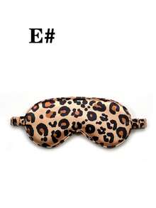 Mặt nạ ngủ hai mặt bằng lụa giả họa tiết da báo, mặt nạ ngủ cản sáng 3D ôm sát, thoáng khí, mát mẻ, mặt nạ ngủ ngắn và du lịch dành cho nữ, che mắt ngủ sâu không gây áp lực, mặt nạ ngủ in họa tiết có dây đeo điều chỉnh được. - Nhiều màu - Xem 17