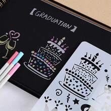 80页牛皮纸剪贴簿，适用于婚礼宾客签名册、周年纪念相册、礼物、毕业纪念品、家庭DIY剪贴簿、手工纸DIY、圣诞节、感恩节、新年礼物 - 彩色 - 查看 5