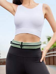 CAMEL CROWN Unisex Sports Waist Bag, Running Phone Pouch, Multi-Functional Ultra-Thin Invisible Belt - Mint Green - View 8