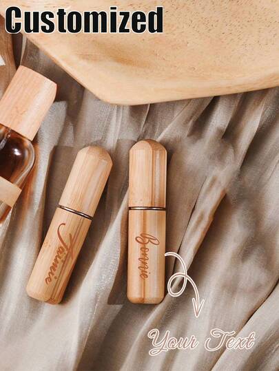 1pc Custom Personalized Perfume Spray Bottle, Custom High-End Perfume Atomizer, Refillable Portable Mini Spray Bottle, Personalized Gift For Friends And Bridesmaids, Custom Refillable Container, Suitable For Girlfriends, Besties, Mother'S Day, Valentine'S Day Unique Gift