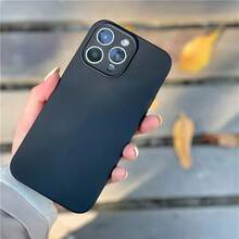 Funda Ultrafina a Prueba de Golpes y Resistente a las Manchas Funda de Silicona Líquida Suave de Color Arcoíris Apta para iPhone 16/15/14/12/X Funda de Teléfono Minimalista y Premium - 1 pieza - Ver 9