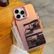 UV Printing Drop Resistant Car Case Cover For Apple I P H O N E 17 AIR 16 15 14 PLUS 13 12 11 PRO MAX A50S A30S A51 A52S 5G A54 A55 A71 4G A72 S20 S21 S23 FE S22 S23 S24 S25 Ultra S24 S25 Plus M23 M34 A07 A17 S25 EDGE A16 Redmi A2 A1 A3 9A 10C 12 12C 11A POCO 13 13C 14C Mi 11 Lite 14 X3 X3 Pro X5 Note 12 5G X5 Pro 12 Pro 13 Pro 5G MOTO E22 E40 G14 G10 G20 G30 G22 G24 G34 G52 G54 G60 G84 Protective Anti-Scratch Protective Case Perfect Fit With Color Edge P16097 - 粉色 - 查看 1