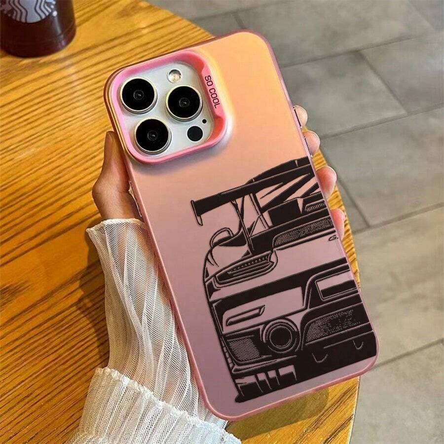 UV Printing Drop Resistant Car Case Cover For Apple I P H O N E 17 AIR 16 15 14 PLUS 13 12 11 PRO MAX A50S A30S A51 A52S 5G A54 A55 A71 4G A72 S20 S21 S23 FE S22 S23 S24 S25 Ultra S24 S25 Plus M23 M34 A07 A17 S25 EDGE A16 Redmi A2 A1 A3 9A 10C 12 12C 11A POCO 13 13C 14C Mi 11 Lite 14 X3 X3 Pro X5 Note 12 5G X5 Pro 12 Pro 13 Pro 5G MOTO E22 E40 G14 G10 G20 G30 G22 G24 G34 G52 G54 G60 G84 Protective Anti-Scratch Protective Case Perfect Fit With Color Edge P16097 - 粉色 - 查看 1