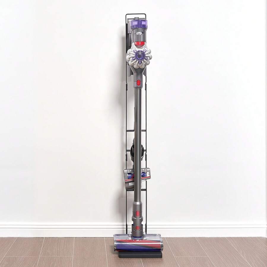 Vacuum Stand, Compatible With V6 V7 V8 V10 V11 V15, Stable Vacuum Stand Holder With 4 Hooks For DC30 DC31 DC34 DC35 DC58 DC59 DC62 D74 Cordless Upright Vacuum Cleaners & Accessories - with 4 Hooks - 查看 1