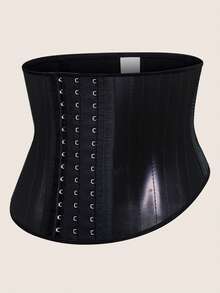 1PC Women's Classic Black Waist Trainer For Workout Fitness - Multicolor - View 3