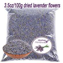 Fragrant Dried Lavender Flowers, Dry Lavender Buds Bulk - Lavender Dried Flowers For Wedding Toss, Crafts, Sachets - 20g/100g - 紫丁香色 - 查看 3