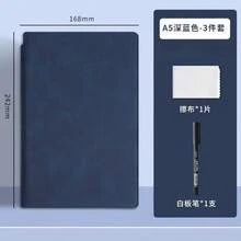 A5 Portable Reusable Erasable Folding Memo Whiteboard Notebook