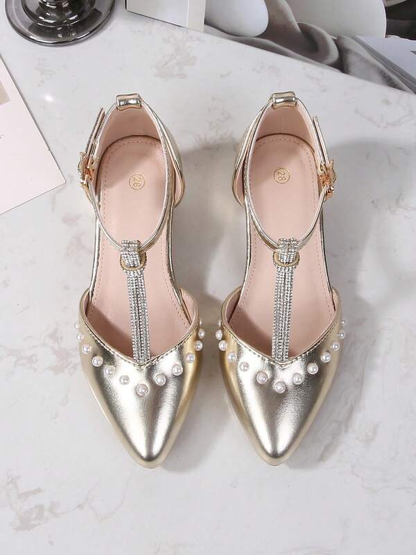 2026 New Spring/Autumn Casual Fashion Children/Teen Shoes, Student Performance High Heel Party Shoes