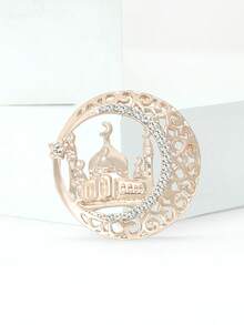 Broches clásicos de Ramadán, Eid Al-Adha, musulmanes, halal - Alfileres de moda y festival para mujeres, unisex, amigos, accesorios de fiesta, regalos, decoración - Broche de vacaciones - Ver 20