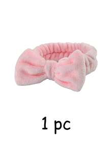 Ladies Shower Dress Coral Fleece Bathrobe - Thickened Wearable Bow Pocket Sling Bath Robe With Headband | Women's Long Plush Kimono Robe For Spa, Post Shower, Lounge | Ramadan Gift, Valentines Day Gift, Bridal Shower, Wedding Party, Christmas & New Year Pjs | Cozy Bathrobe Set For Women, Girls, Wives, Bridesmaids | Home Loungewear, Hotel Spa Wear, Bathroom Essentials, Luxury Gift Idea