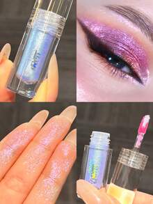 Romantic Beauty RMT: Liquid Eyeshadow With Pearl And Shimmer Effect, Brightens Eye Area, Long-Lasting And Smudge-Proof, Lightweight And Easy To Apply, Suitable For Daily And Party Makeup, Mother's Day Gift, Ideal For Mothers, Wives, Sisters, Girlfriends - Highlighter Eyeshadow - 05 - 查看 3