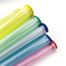 Extra Large Grid Waterproof Zipper File Bag - A3/A4/A5/A6 Transparent Student And Professional File Organizer, Perfect For Storing Paper And Materials. - Multicolor - View 7