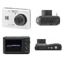 Kodak 柯达数码相机 PIXPRO FZ45-RD 1600万像素 4倍光学变焦 28mm广角 1080P全高清视频 2.7英寸液晶屏 Vlog相机，适合摄影爱好者 - 白色 - 查看 6