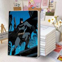 Warner Bros 1本华纳兄弟蝙蝠侠黑暗之城精装笔记本，56页 | 哥谭市天际线+蝙蝠信号封面设计，高品质硬面封面，粉丝专属日记/日常笔记，动漫周边，精美礼物 - 彩色 - 查看 2