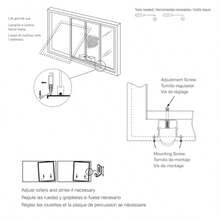 XISH Prime-Line Products B 617 ensamblaje de rodillo para puerta de visualización 1 pulgada molino paquete de 2 - Molino - Ver 5