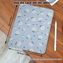 360°旋转iPad保护套，带Y型折叠支架，高清UV印刷，适用于iPad 11（2025款）、iPad Air 11/13（2025款M3）、iPad Air（M2）11/13英寸、iPad Air 4/5/6 10.9英寸、iPad Pro 11英寸、iPad Pro 12.9英寸、iPad 10.2英寸、iPad第九/十代及其他多种型号，设计优雅，适合办公、居家和旅行使用，是送给孩子的理想生日或圣诞礼物。 - 彩色 - 查看 3