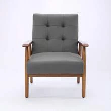 Living Room Chairs - Grey - View 5