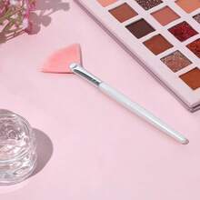 3/1 Pieces Facial Fan Mask Brushes, Soft Facial Applicator Brushes Tools For Peel Glycolic Makeup For Mud Cream(Champagne) - Multicolor - View 11