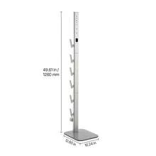 Vacuum Stand, Compatible With G5 V15 V12 V11 V10 V8 V7 V6 Series Upright Vacuums Cleaners & Accessories, Stable Vacuum Stand Holder With 6 Hooks And Non-Slip Footpads, Gray - with 6 Hooks and Non-slip Footpads - 查看 10