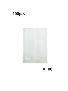 100个/包 无纺布植物生长袋，混合尺寸种植容器，适用于室内外种植，植物育苗袋，用于幼苗、土壤移植、家庭园艺、培育根系植物、蔬菜、花卉、树苗、树木（白色） - 白色 - 查看 15