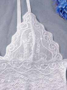 Valentine's Day Surprise Gift New Sexy Lingerie Set Soft White Lace Bra Bow Eyelash Satin Shorts Adjustable Shoulder Straps Bra Sleepwear Two Pieces Set