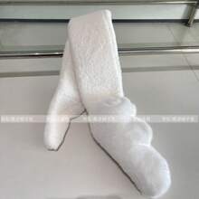 Women Infinity Scarves - White - View 4