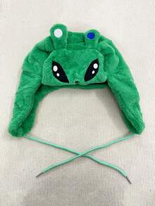 KERESLINA Autumn/Winter New Cartoon Embroidered Creative Ushanka Hat, Warm Windproof Ear Protection Beanie, Unisex Holiday Gift, Fashionable & Versatile - A - View 13