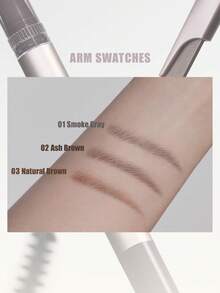 JUDYDOLL PRECISION SCULPTING EYEBROW PEN, Smooth, Natural, Long-Lasting, Waterproof - 01  Grey - View 9