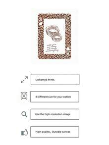 1/3 Peças Conjunto de Cartões Sem Moldura Y2K, Impressão de Leopardo Rosa, Conjunto de Adesivos de Parede com Estrela e Fonte de Leopardo, Decoração de Estampa Animal, Adequado para Sala de Estar, Quarto, Dormitório, Pôster da Moda, Decoração de Quarto, Arte de Parede - Multicolorido - Visão 5