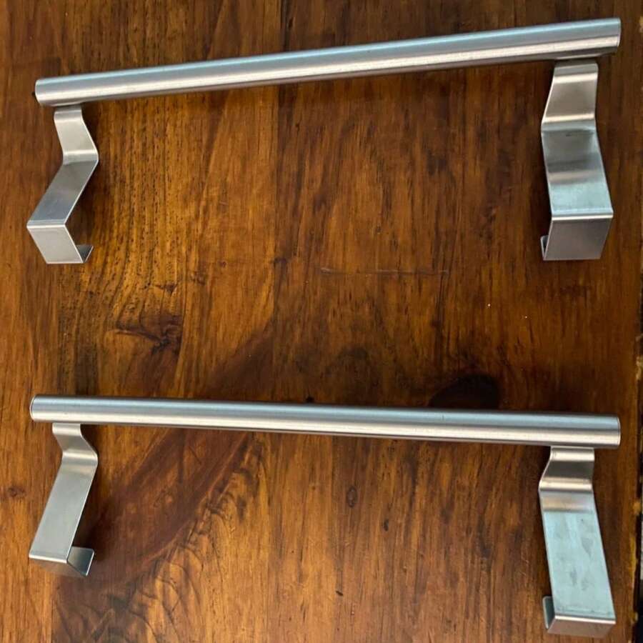 Giá treo khăn bằng thép không gỉ, loại đa năng, phù hợp với cửa tủ. - Nhiều màu - Xem 1