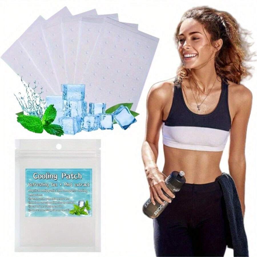 15/25/35pcspacks Of Cooling Waist And Abdomen Patches