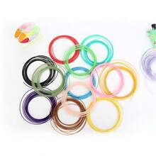 DORMYETIC PLA 3D Pen Special Filament - 20 Unique Bright Colors, 3m Per Roll (Total 60m), 1.75mm Diameter, Universal For Most 3D Pens, Ideal For DIY Drawing, Graffiti & 3D Modeling - Multicolor - View 3