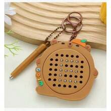 Capybara Magnetic Steel Ball Fidget Toy, Stress Relief Keychain, Couple Pendant, Bag Charm For Party Gift - Multicolor - View 9