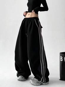 Men Sports Pants - Black - View 2