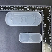 眼镜吊坠树脂浇铸模具、硅胶模具配件、树脂液体模具、树脂钥匙扣硅胶模具、树脂模具 - 矽膠 - 查看 2