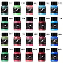 18克/30毫升云母粉和珠光颜料，天然着色剂，适用于环氧树脂/UV树脂工艺品、绘画、指甲油、蜡烛等。 - 彩色 - 查看 5